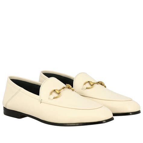 mocassino sportivo donna bianco gucci|Mocassini Gucci da donna .